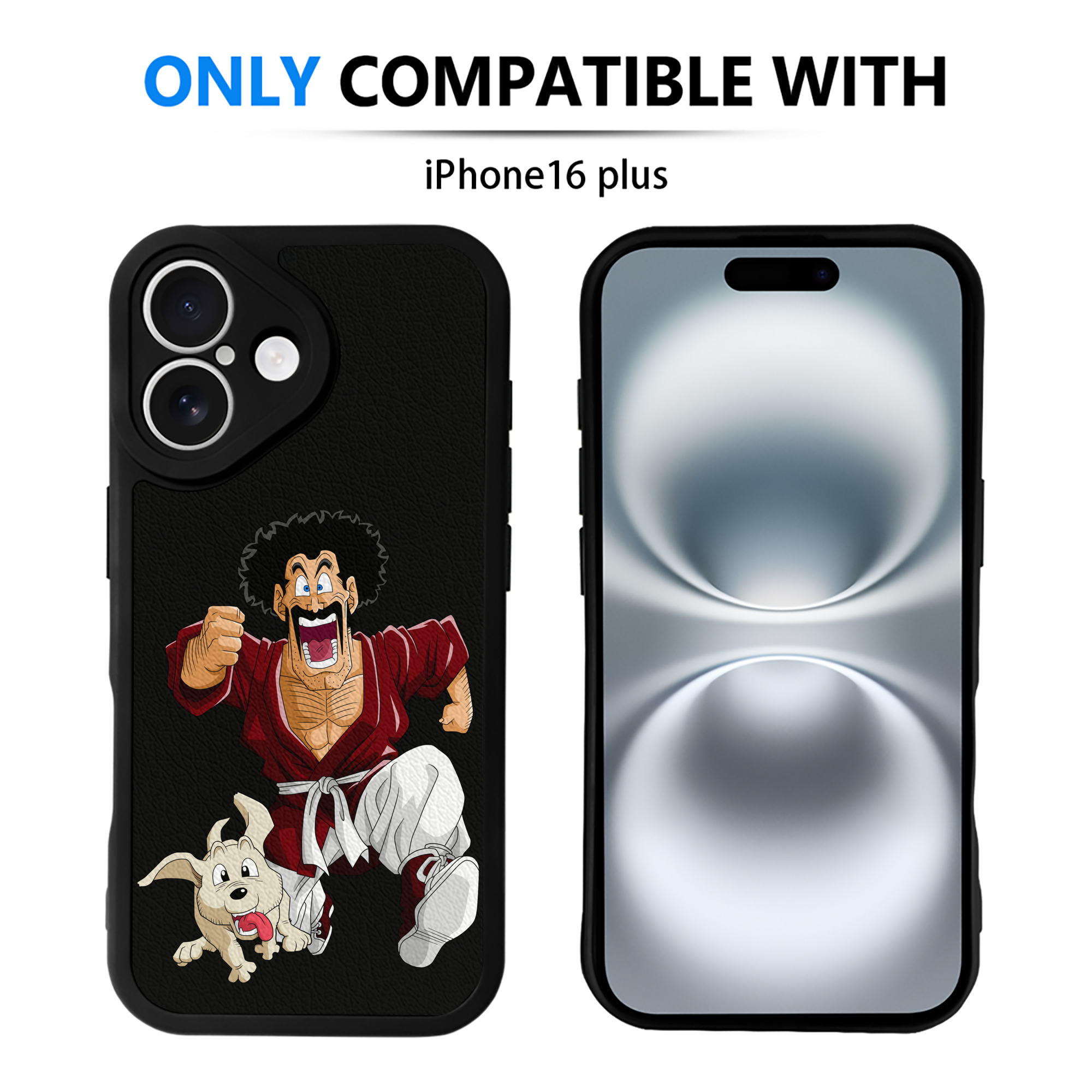 （画像用） ドラゴンボール DRAGON BALL 【iPhone 16シリーズ対応】シリコンスマホケース（レザー調） 材質：シリコン